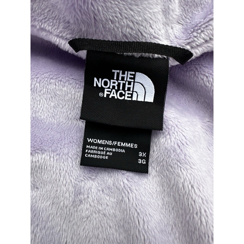 The North Face Shelbe Raschel WindWall Full Zip Hooded Jacket Lavender 3X - Picture 3 of 7